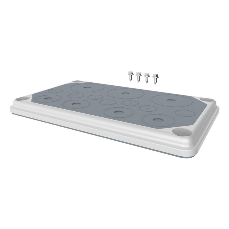 Eaton - Einführungsflansch für Kleingehäuse/Schaltschrank Flanschplatte IP55 F3A-2K-D50/3 Isolierstoff
