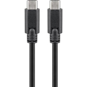 Goobay - Zubehör/Ersatzteile für Batterie/Akku/Ladegerät Sync/Ladekabel 66508 2m,USB-C