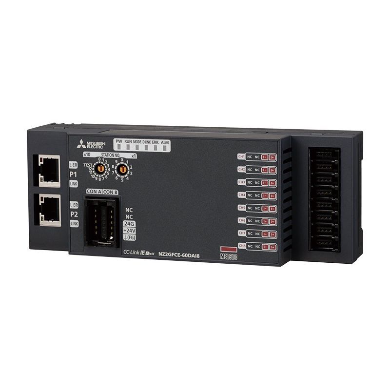 Mitsubishi Electric - SPS-Analoges Ein-/Ausgangs-Modul CC-Link IE field network NZ2GFCE-60DAI8