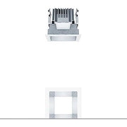 Zumtobel Group - Downlight/Strahler/Flutlicht LED - Deckeneinbauleuchte PANOS EVO #60815233 Q100L 18W840230VSMWH