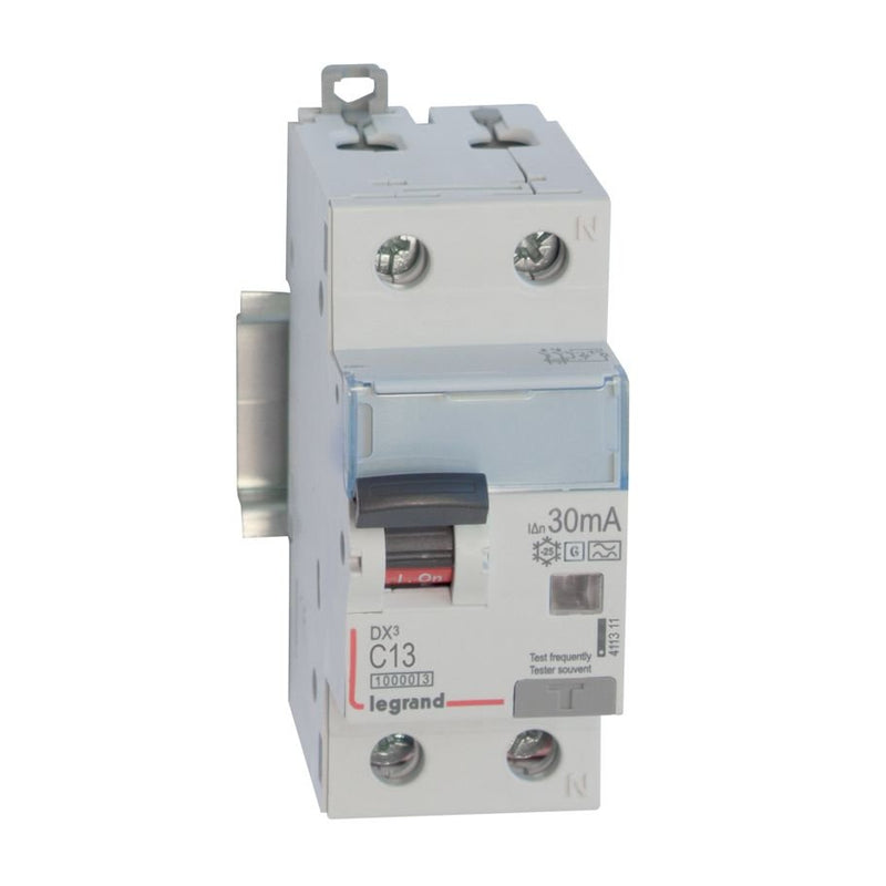 Legrand - Kombination FI-Schalter/Leitungsschutzschalter FI/LS-Schalter Legrand 411311 C-Charakt., 13A