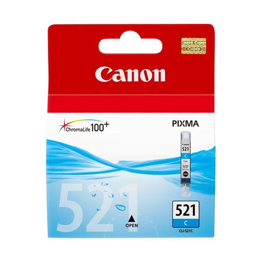 Canon - Verbrauchsmaterial für Telefax/Drucker/MFC Tintenpatrone CLI-521C 9mlcy cyan