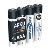 Ansmann - Akku Micro 5035232 VE4 Bli NiMH AAA 1100mAh