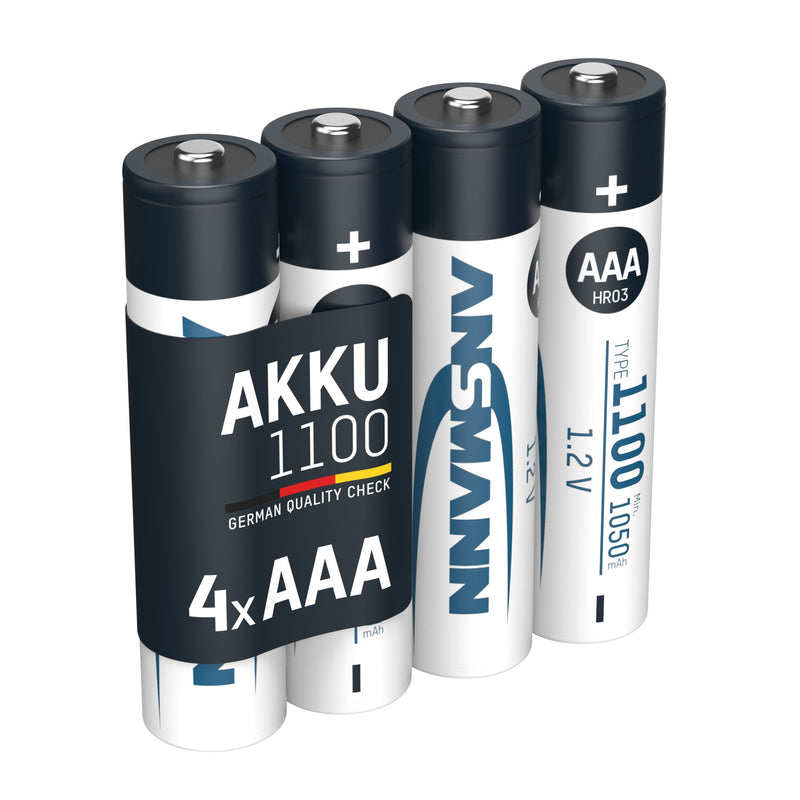 Ansmann - Akku Micro 5035232 VE4 Bli NiMH AAA 1100mAh