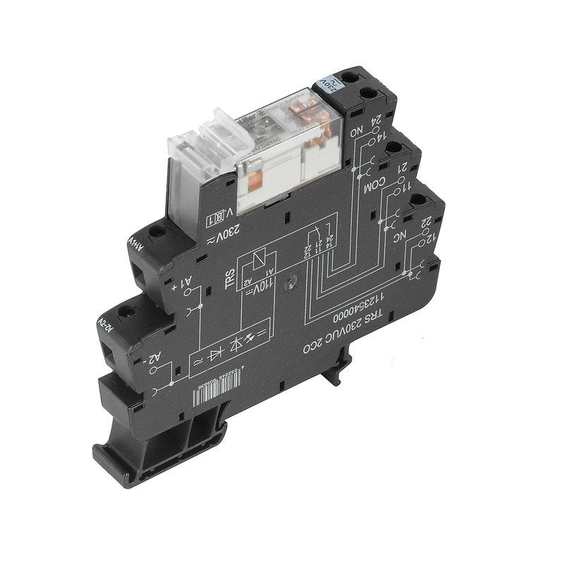 Weidmüller - Schaltrelais Koppelrelais TRS 48VUC 2CO AU 48 V UC 10 %, 2W − 10 Stück