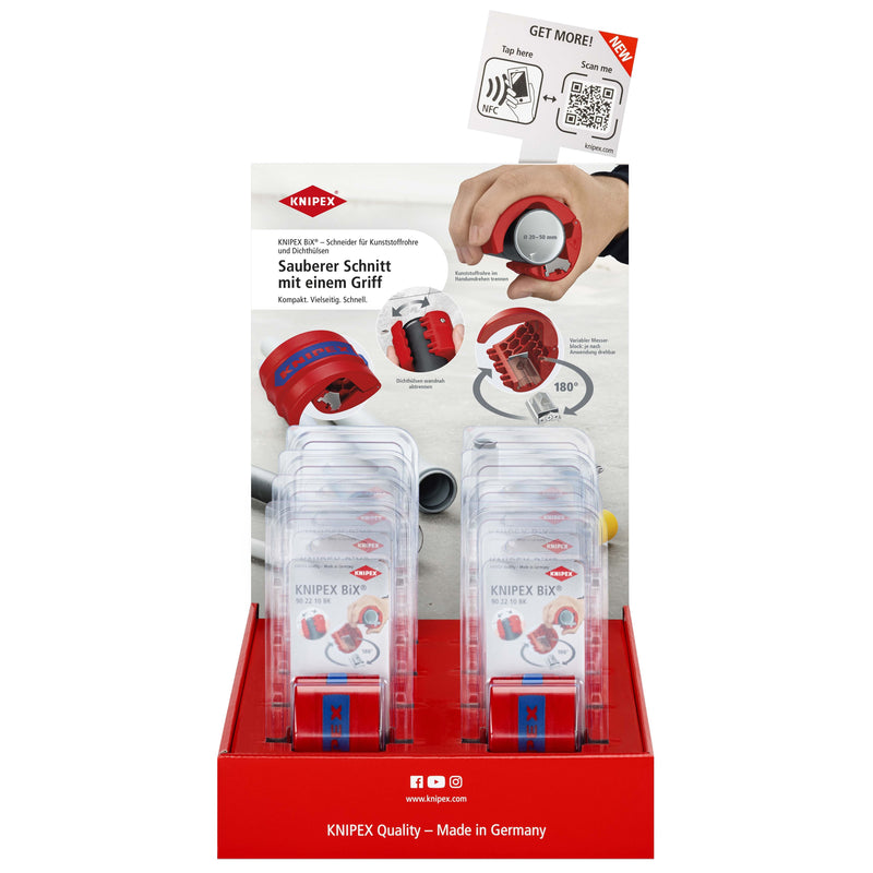 Knipex - Verkaufsständer Thekendisplay 00 18 01 V43 8x 90 22 10 BK