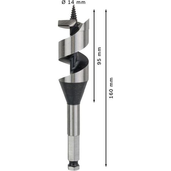 Bosch - Bohrer Holzschlangenbohrer 2608585711 PRO Wood