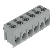WAGO - Leiterplattenklemme GDS-Klemme 2,5 mm 6-polig 237-136 grau − 300 Stück