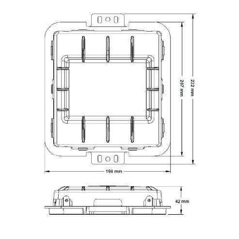 EFB-Elektronik - Zubehör/Ersatzteile für LWL-Technik Kompakte Muffe 83205.1 12 (Crimp)