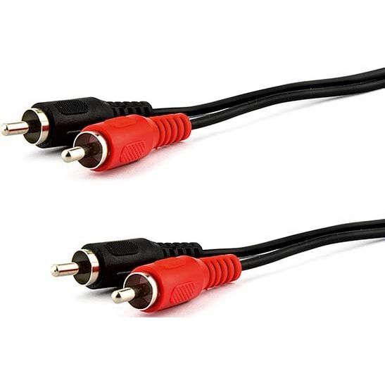 E+P Elektrik - Konfektioniertes A/V-Kabel Cinch-Anschlusskabel B 33/2 2,5m