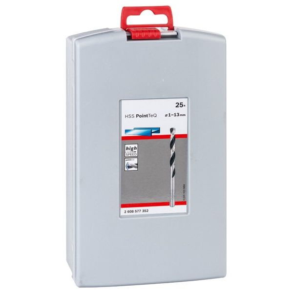 Bosch - Bohrer-Set HSS-Spiralbohrer-Set 2608577352 PointTeQ 25-tlg