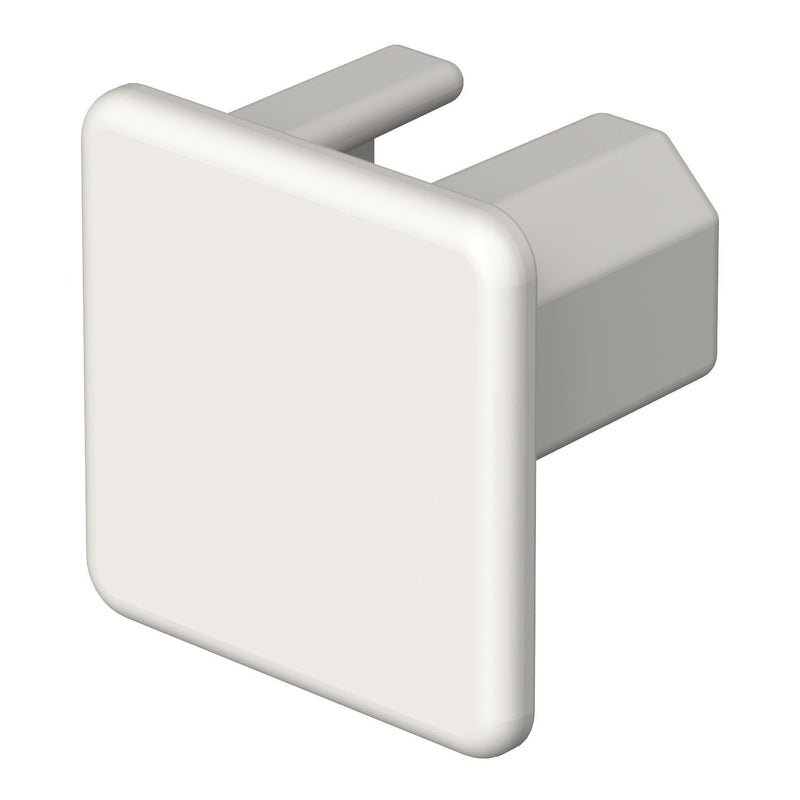 OBO Bettermann - Endstück für Leitungsführungskanal Endstück halogenfrei WDKH-E20020RW 20x20mm, PC/ABS, rw
