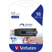 Verbatim - Speichermedium digital USB-Stick 16GB 3.0 49172 Ultra Speed 400x