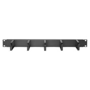 DIGITUS - Kabelführung für Gehäuse/Schränke Rangierpanel 482,6mm (19") DN-97602 5Kabelführungsbügel