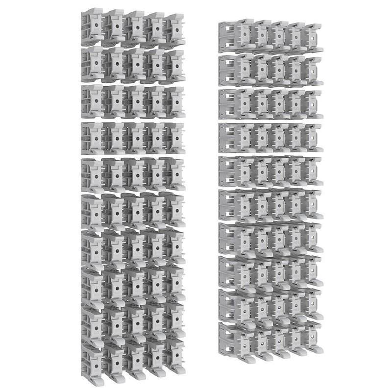 ABN - Tragschienenadapter Hutschienenhalter FIP1N2 (VE50) für Hutschiene 7,5mm