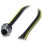 Phoenix Contact - Rundsteckverbinder, feldkonfektionierbar (Industriesteckverbinder) Einbausteckverbinder SACC-DSI-M12#1411598