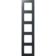Jung - Abdeckrahmen Rahmen 5-fach AC 585 BF ANM anthrazit matt