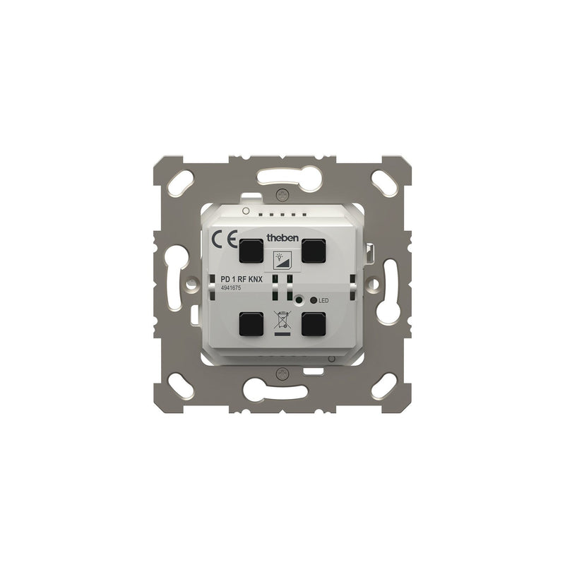 Theben - Bussystem-Dimmaktor 2/4-fach Funk-Taster PD 1 RF KNX m. Jalousieaktor KNX