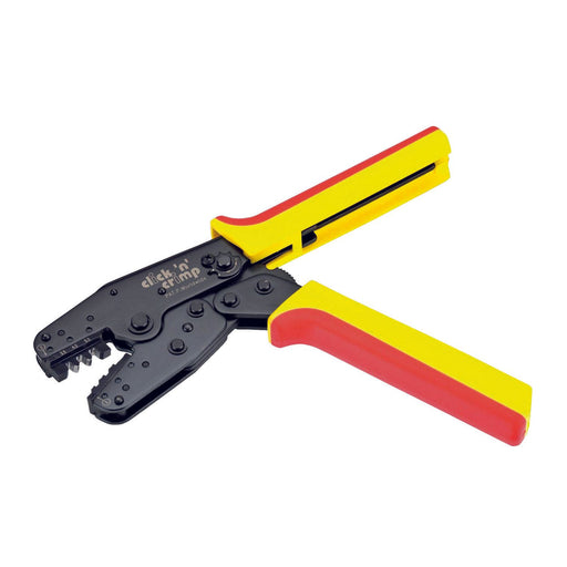 Cimco Werkzeuge - Presswerkzeug Kabelschuhe/Verbinder, Aderendhülsen, Schirmanschluss Presszange 106034 ClicknCrimp Solar