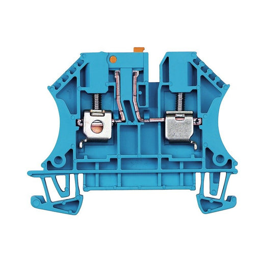 Weidmüller - Trenn- und Messtrenn-Reihenklemme Klemme WTR 4 STB BL Schraubanschl.,4mm² − 50 Stück