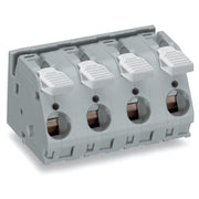 WAGO - Leiterplattenklemme Hebel 2716-252 16mm²,grau − 40 Stück
