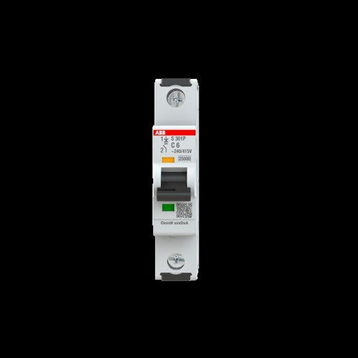 ABB Stotz S&J - Leitungsschutzschalter Sicherungsautomat S301P-C6 25kA, 6A, 1P