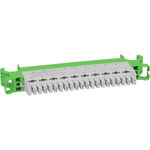 CobiNet - Fernmeldeleiste LSA-HD RS Anschlussleiste 120346 zu 10 DA − 10 Stück