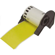 Brother - Kennzeichnungsmaterial Etiketten 62mm DK-22606 gelb