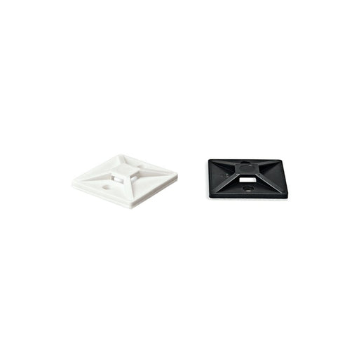 HellermannTyton - Befestigungssockel und -element für Kabelbinder Befestigungssockel MB2AM PA66 BK 500 13x13mm − 500 Stück