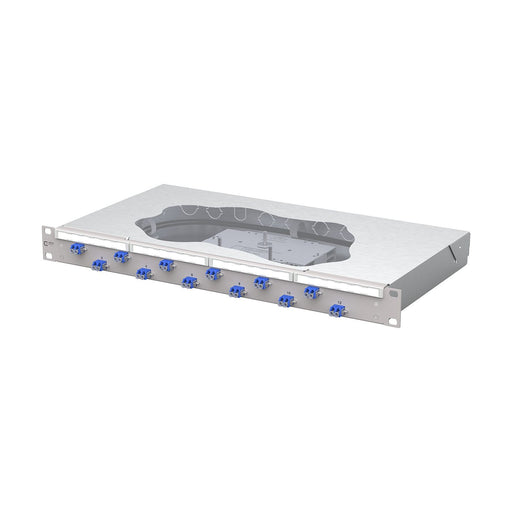 Metz Connect - Patchpanel LWL Patchfeld splice 1504597412-F 12xLC-D OS2 − 1 Stück