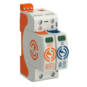 OBO Bettermann - Überspannungsableiter für Energietechnik/Stromversorgung SurgeController V20 V20-LCF-1+1+FS-2 1-polig +NPE+FS 280V
