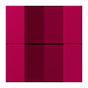 Jung - Abdeckung/Bedienelement für Installationsschalterprogramme Tastensatz 2fach LC 502 TSA 230 rouge rubia