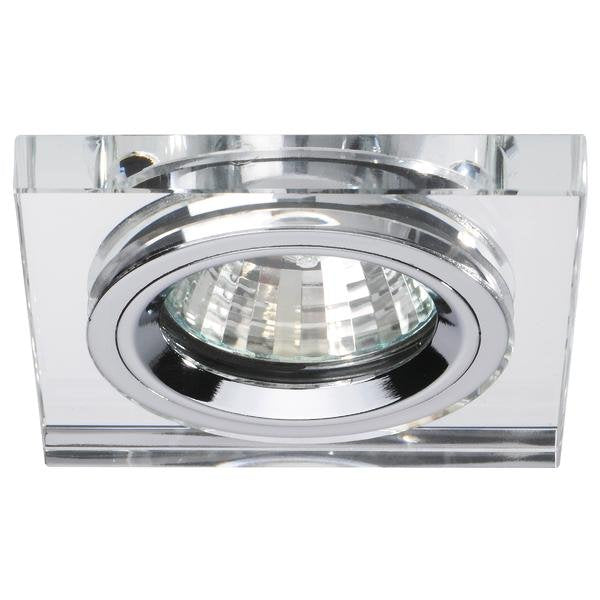 Brumberg Leuchten - Downlight/Strahler/Flutlicht NV-Einbaudownlight 00028300 GX5,3/50W chrom/Glas