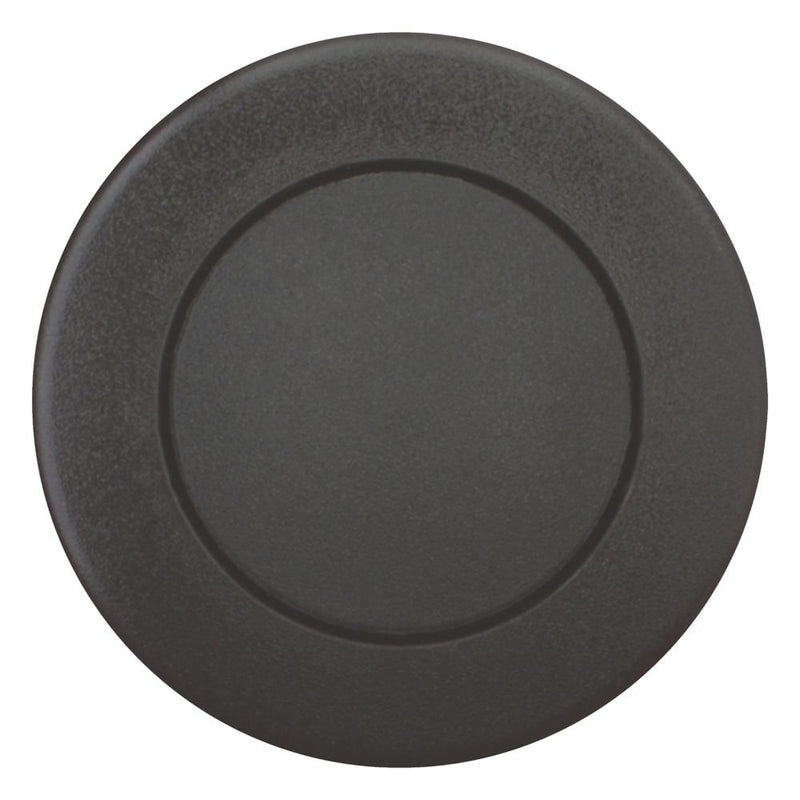 Eaton - Frontelement für Pilztaster Pilzdrucktaste M22S-DP-S schwarz,blanko − 5 Stück