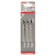 Bosch - Stichsägeblatt Clean for Wood, 3er-Pack 2608637591