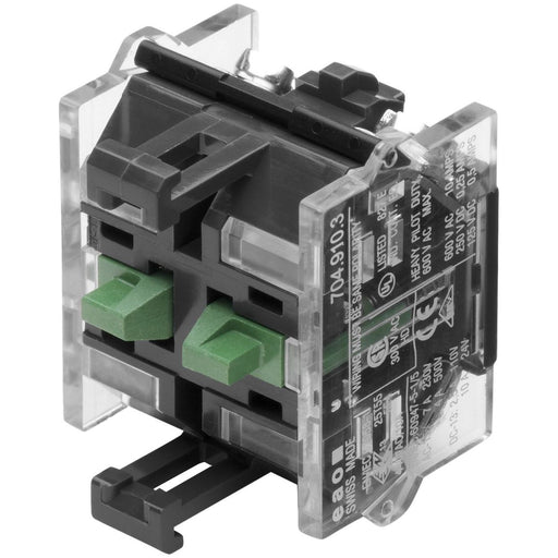 Eao - Hilfsschalterblock Tastschaltelement 704.910.4 2Ö