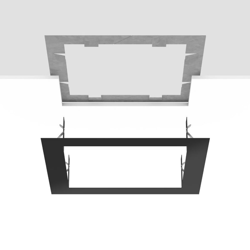 RZB - Mechanisches Zubehör/Ersatzteile für Leuchten Sanierungsrahmen quadr. 983083.0031 anthrazit