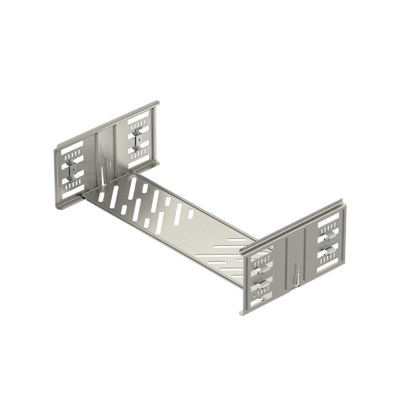 OBO Bettermann - Verbinder für Kabeltragsystem Längsverbinder-Set KTSMV 140 A2 Kabelr. 110x400x200