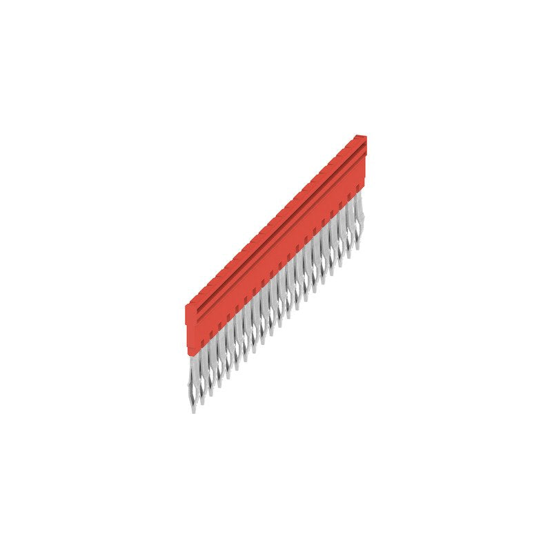 Weidmüller - Querverbinder/Brücker für Reihenklemme Querverbinder ZQV 4N/20 RD gesteckt − 20 Stück