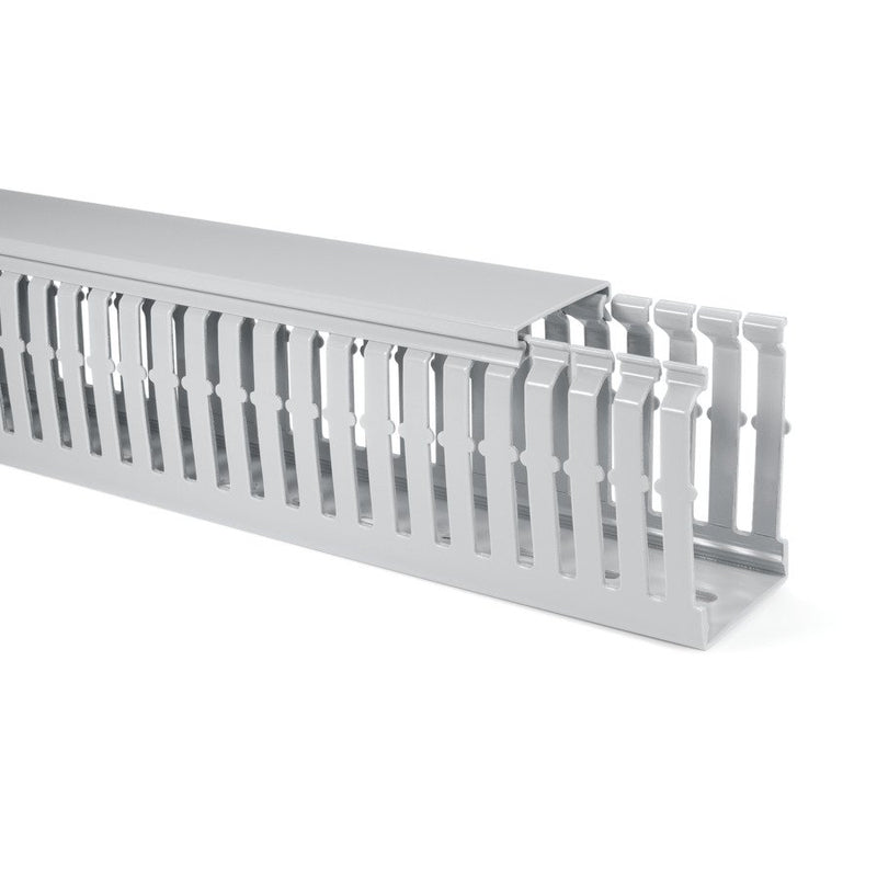 HellermannTyton - Verdrahtungskanal HTWD-HF-40X40 PC/ABS GY 50 − 50 Meter