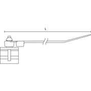 HellermannTyton - Kabelbinder Befestigungsbinder 156-00049(500) schwarz − 500 Stück