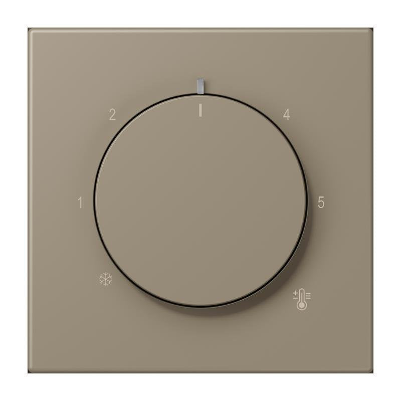 Jung - Abdeckung/Bedienelement für Installationsschalterprogramme Abdeckung für Thermostat LC 1749 BF 242