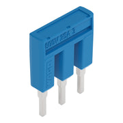 WAGO - Querverbinder/Brücker für Reihenklemme Brücker 3-fach 2002-403/000-006 isoliert,blau − 25 Stück