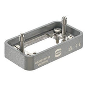 Harting - Modulträgerrahmen für Industriesteckverbinder Andockrahmen, Edelstahl, B 09300101711 augröße: 10 B