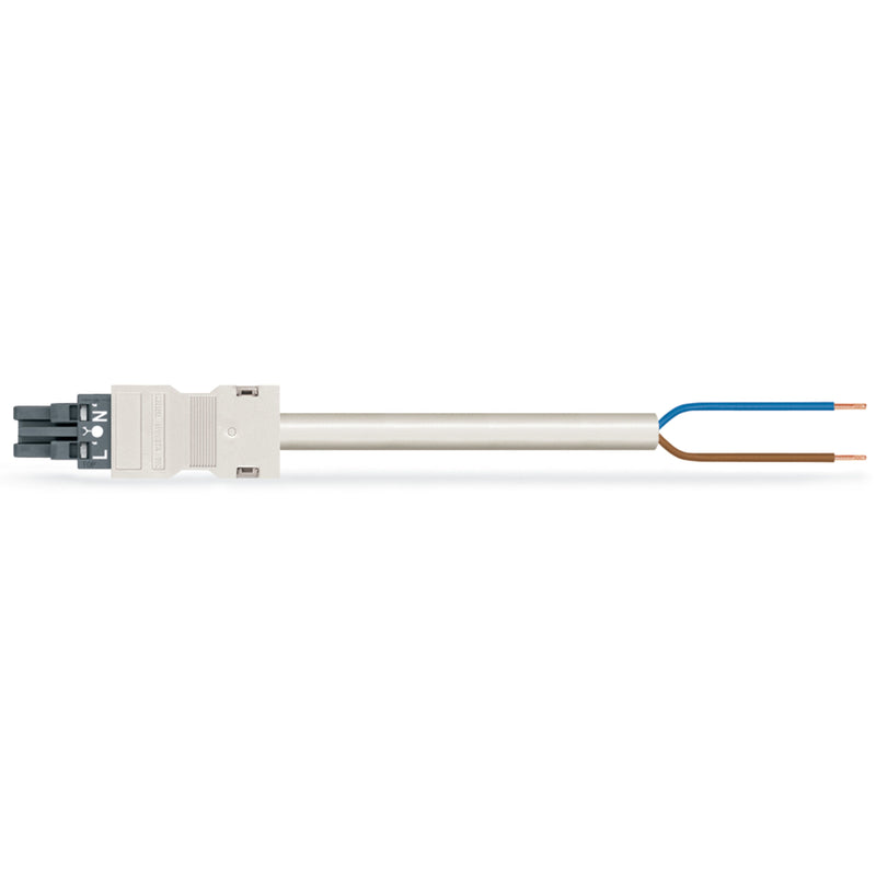 WAGO - Konfektionierte Leitung für steckbare Gebäudeinstallation konfekt. Anschlussleitung 771-8982/107-804 Eca,Buchse
