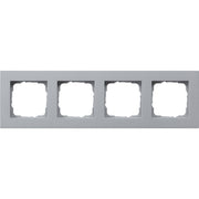 Gira - Abdeckrahmen 4fach alu 0214255