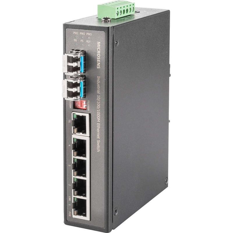 Microsens - Netzwerk Switch Industrie Gigabit Ethernet MS657203PX Switch 4x10/100/1000