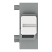 WAGO - Leiterplattenklemme 2LeiterLeiterplattenklemme 235-711/332-000 Drücker,0,75mm²,grau − 100 Stück