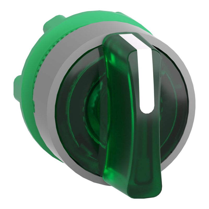 Schneider Electric - Frontelement für Wahlschalter Leuchtwahlschalter ZB5AK1733C0 gn,22mm,in grau