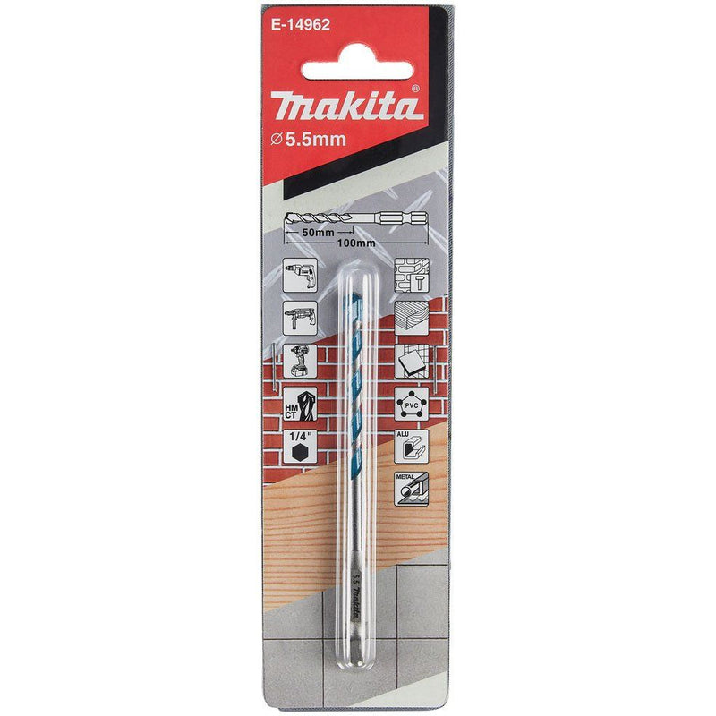 Makita - Bohrer Multibohrer E-14962 1/4Z 5,5x100mm